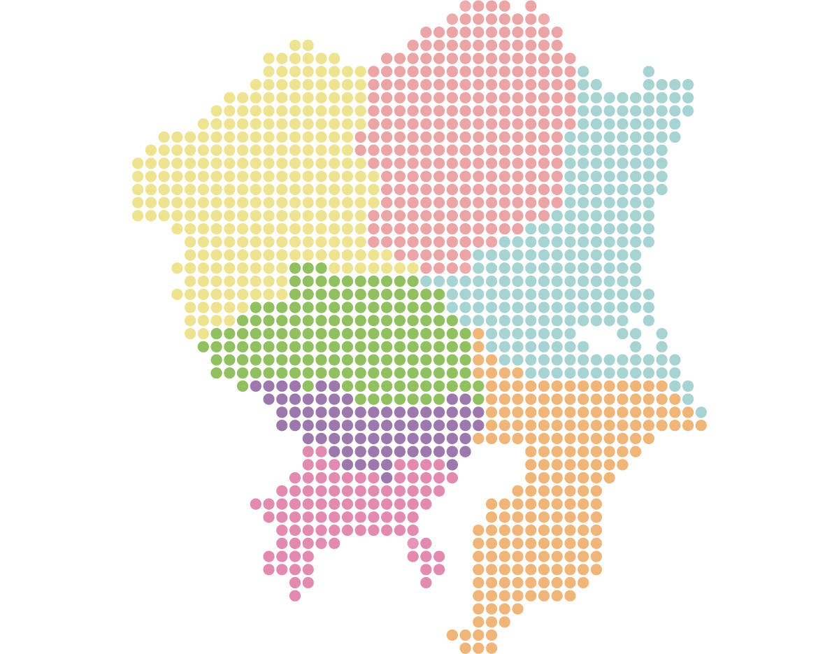関東 歯科エリアマップ