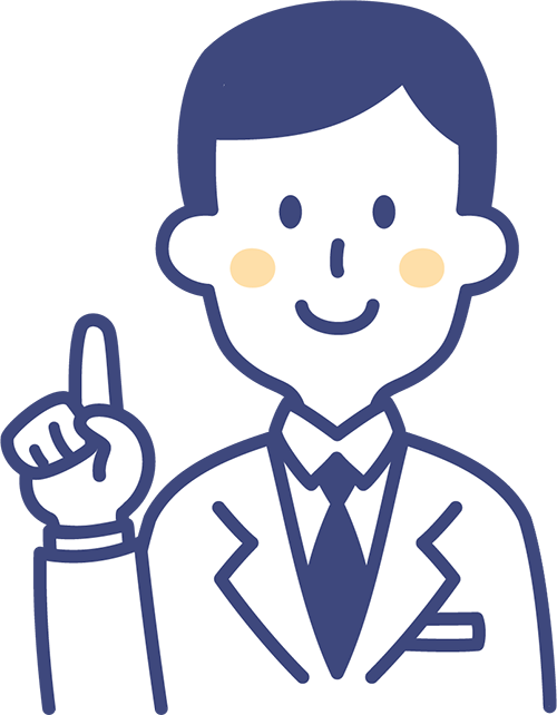 院長イラスト｜歯科経営コンサルのアルファージール